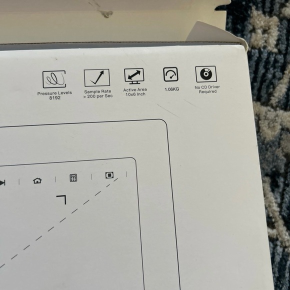 Xoppox Graphic Drawing Tablet - Picture 3 of 5